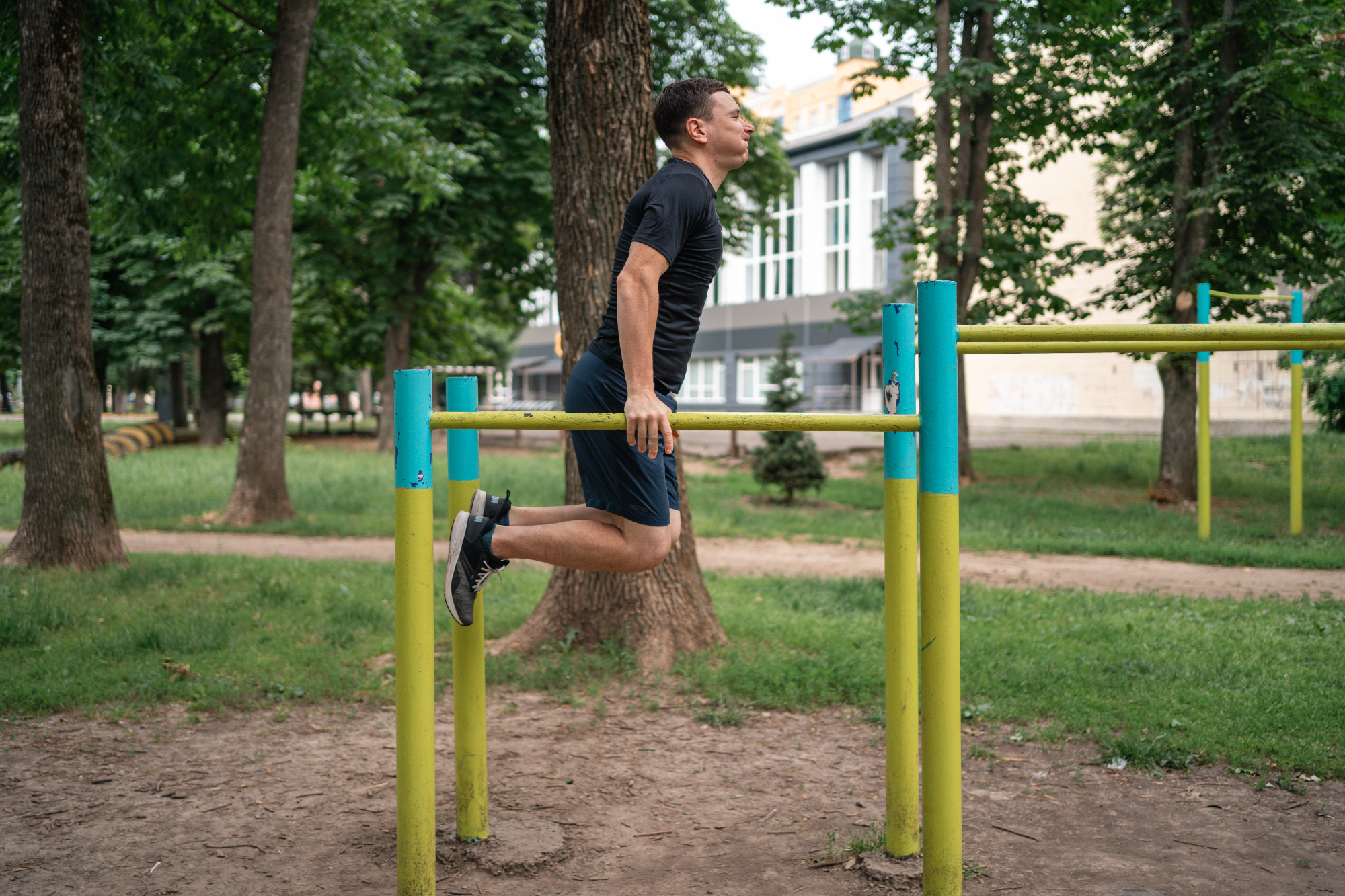 Street workout zelo priročna telovadnica zame